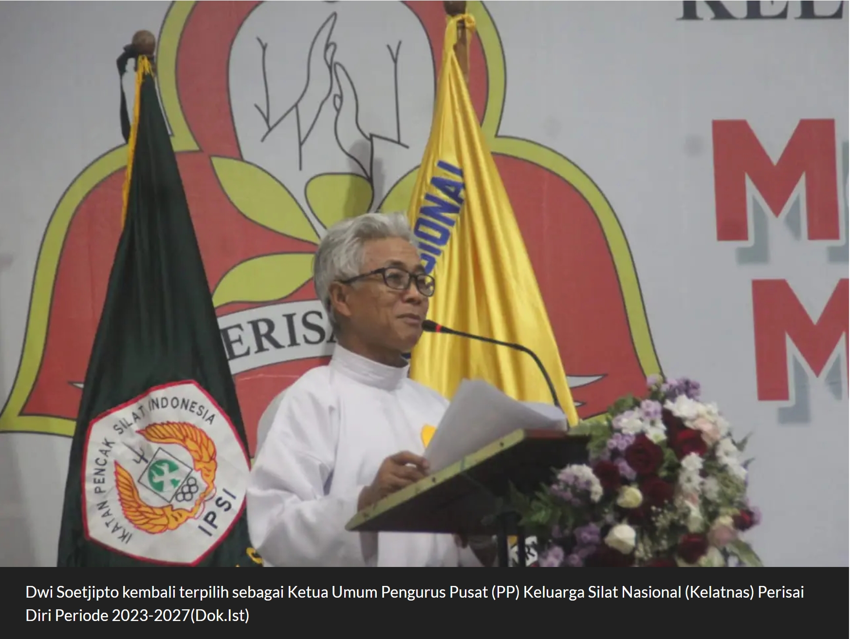 Dwi Soetjipto Kembali Pimpin Silat Perisai Diri